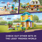 LEGO Friends Paisley’s House 41724, Doll House Toy for Girls and Boys 4 Plus Years Old, Playset with Accessories Including Bunny Figure, Birthday Gift