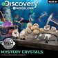 Discovery™ Mystery Crystal Geode Kit - Crack Open 10 Real Quartz Geodes| Includes Goggles, Magnifying Glass & Display Stands| Educational STEM Geology
