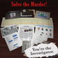 Murder Mystery Party Case File Game, Death in Antarctica, Interactive Mystery Game for 1+ Players, Ages 14+