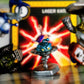 Renegade Game Studios Robo Rally Board Game Strategy Card Programming with 6 Pre-Painted Robot Miniatures for 2-6 Players Ages 12+