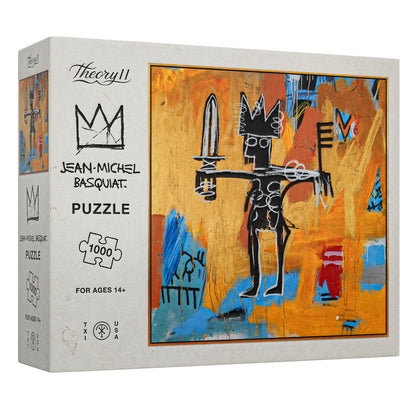 theory11 Basquiat Jigsaw Puzzle, 1000 Piece Jigsaw Puzzle, Officially Licensed Merchandise & Collectibles, Precision Fit and Premium Quality