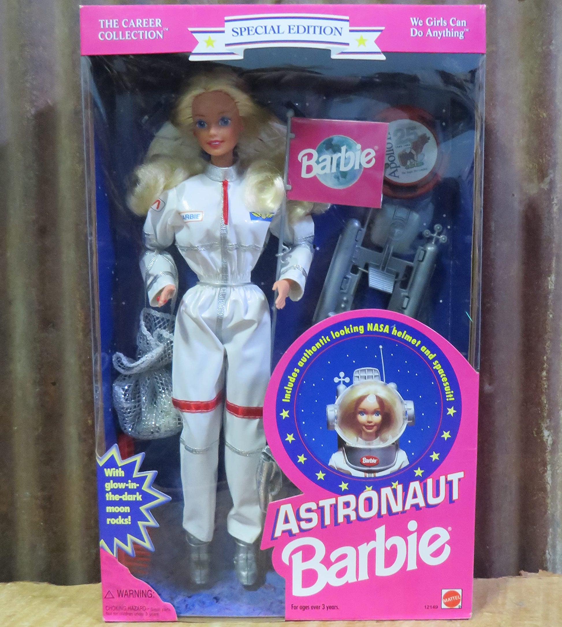 We Girls Can Do Anything Astronaut Barbie 1994