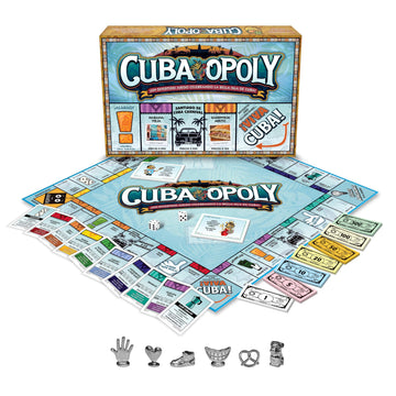 Late for The Sky Cuba-Opoly Family Board Game, Opoly-Style Strategy Fun for Ages 8+, 2-6 Players, Cuba Travel Theme Gift for Family Game Night