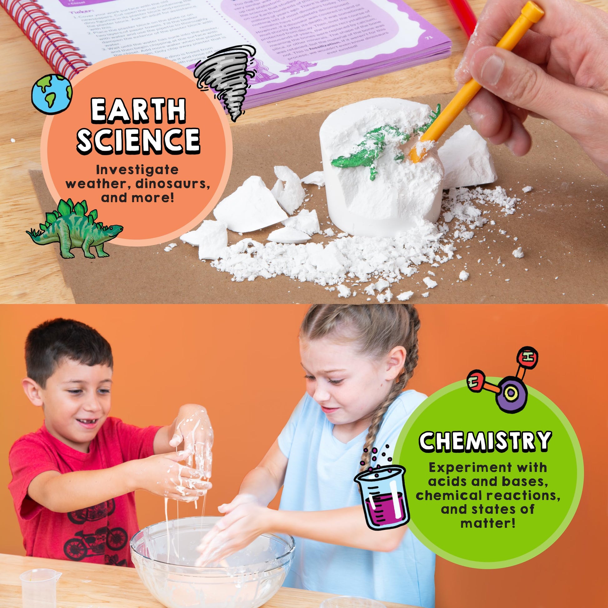 Wow in The World 100 Experiments That Wow Science Kit by Thames & Kosmos, Over 60 Tools & Materials, Unique Chemistry, Physics, Biology & Earth