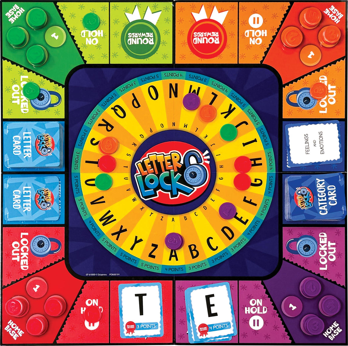 Teacher Created Resources Letter Lock Board Game (EP61000)
