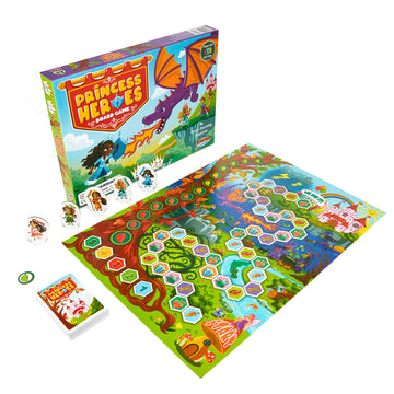 Princess Heroes Board Game - Cooperative Princess Castle Game for Kids Ages 4 and Up - Children Develop New Skills Through Play, Perfect for Family