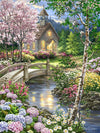 Springbok Spring Chapel 60 Piece Alzheimer's Activity Jigsaw Puzzle
