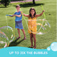 JOYIN Giant Bubble Solution (Up to 4.5 Gallons), 6 Pouches Concentrated Solution Refill for Bubble Machine, Wands, Blower, Easter, Outdoors Activity