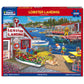 White Mountain 1000 Piece Jigsaw Puzzle Summer Ocean, Lobster Landing