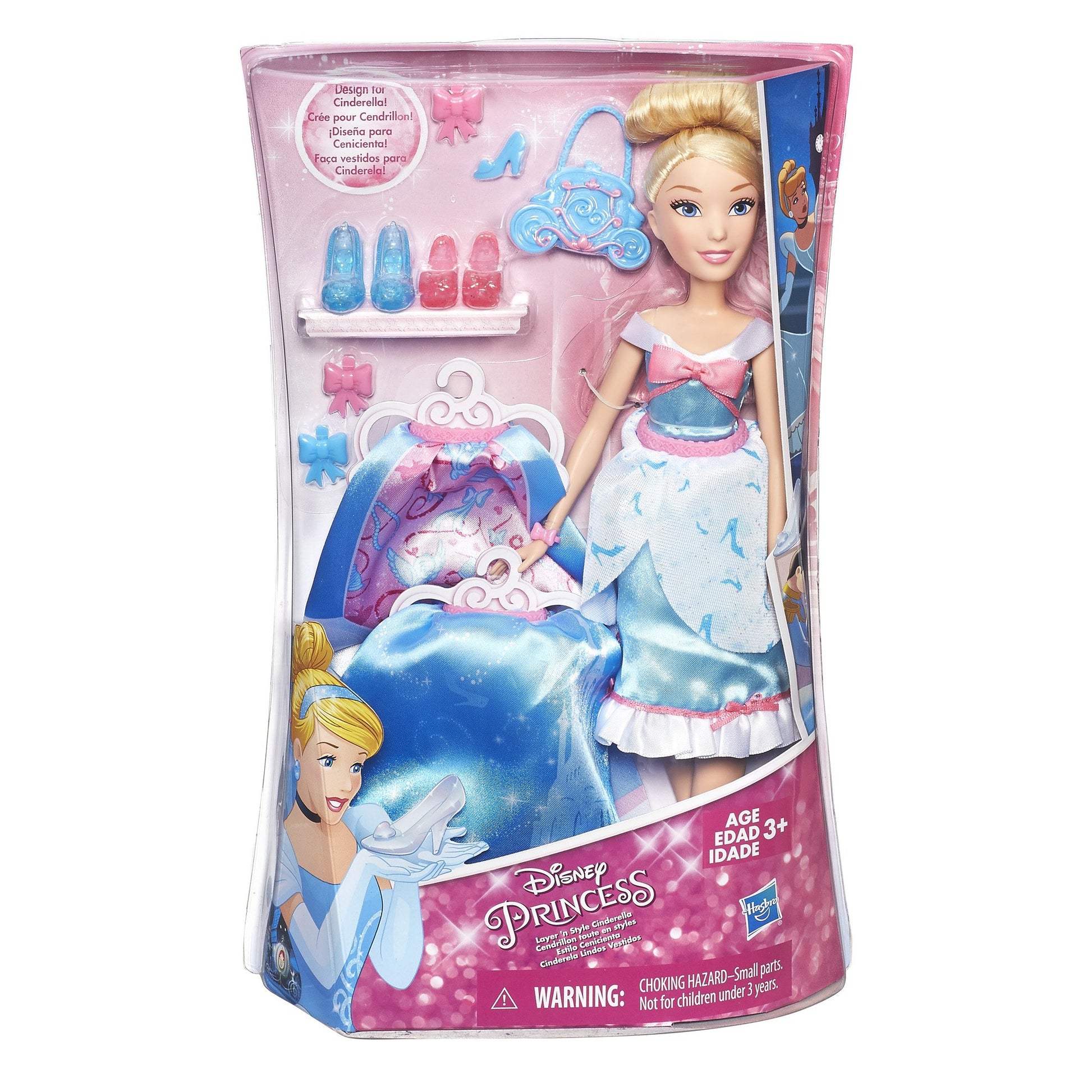 Disney Princess Fashion Dress Cinderella Doll