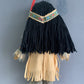 Kinnex Collections 14" Native American Indian Plush Rag Doll - DF14003 (Brown-Nizhoni)