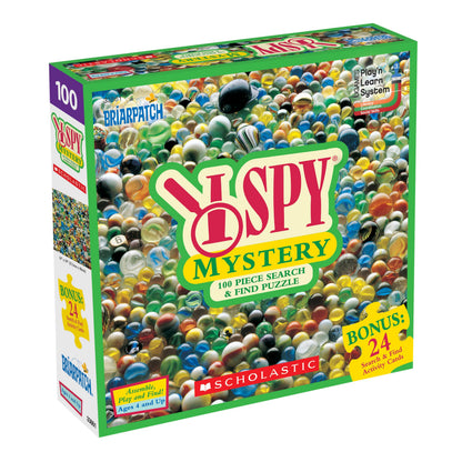 I SPY Mystery 100-Piece Puzzle with 24 Activity Cards, Ages 5+