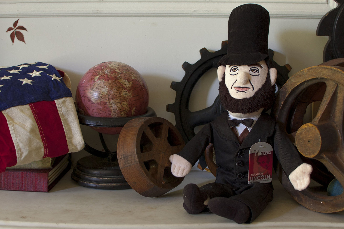 The Unemployed Philosophers Guild Abraham Lincoln Little Thinker - 12" Soft Stuffed Plush Doll