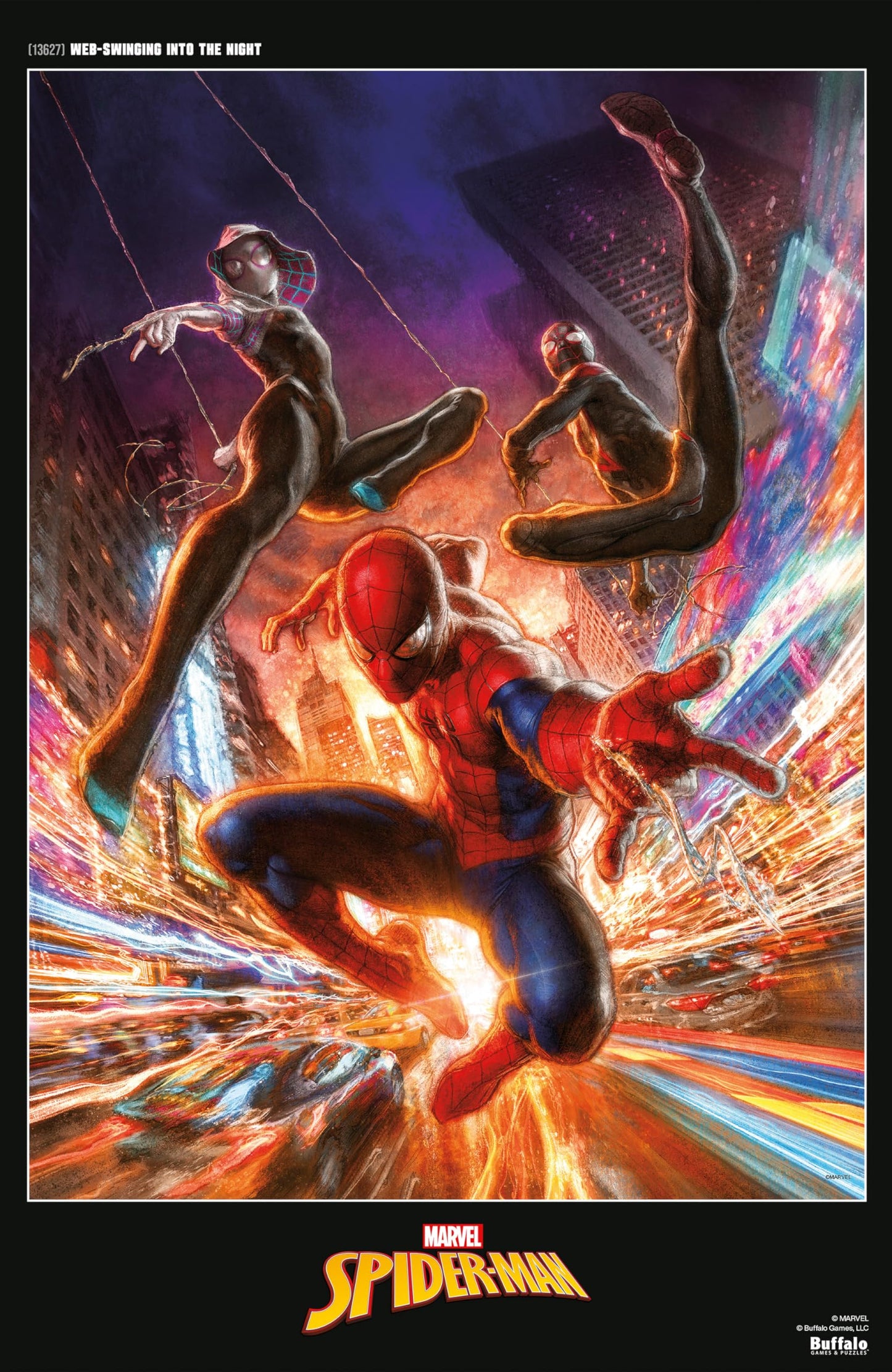 Buffalo Games - Marvel Comics Spider-Man Web-Swinging - 1000 Piece Puzzle