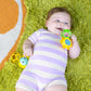 Bright Starts Soother Pals Easy-Grasp Teether Toys, 2-Pack Lion and Elephant Characters, BPA Free, Unisex, Ages Newborn +