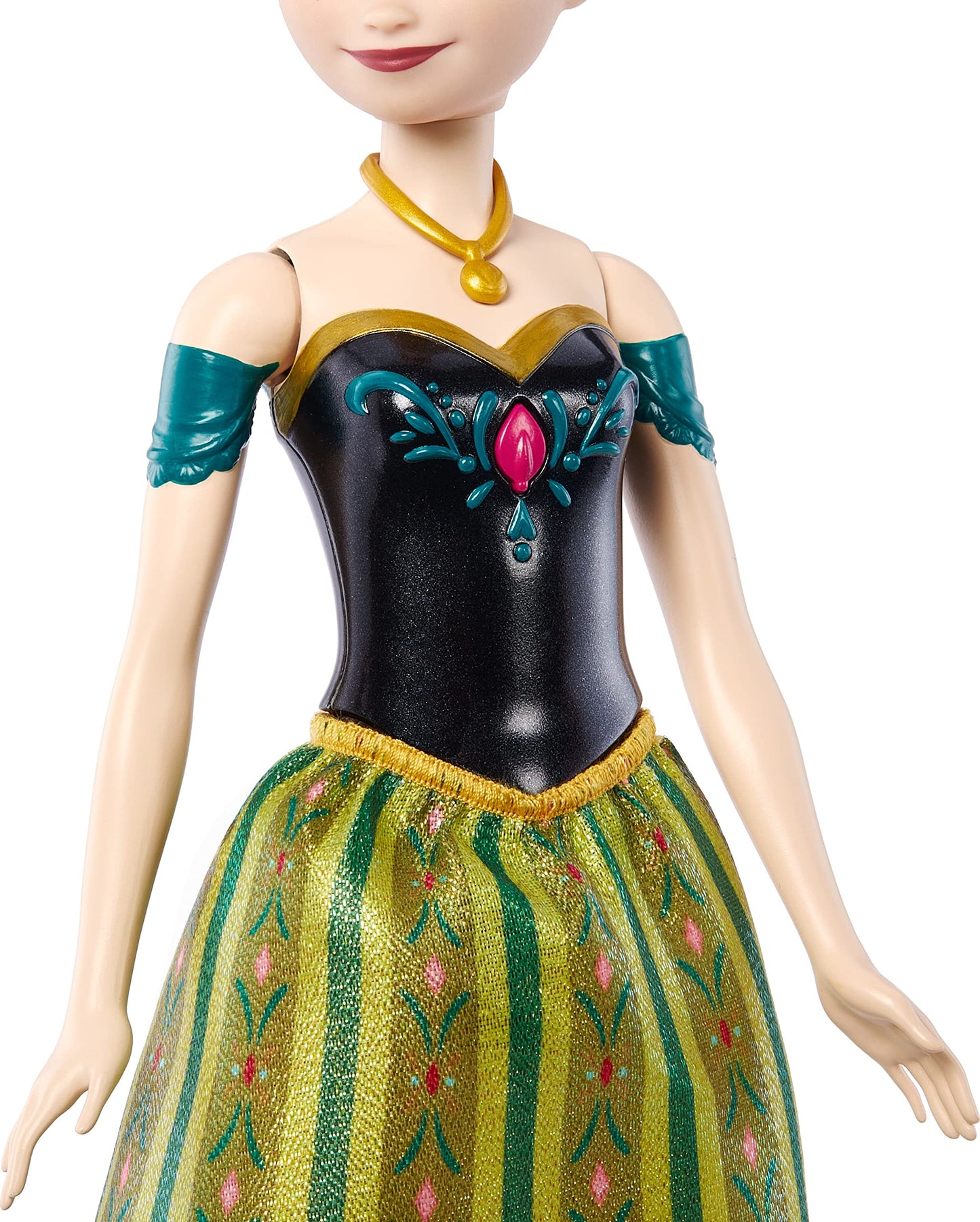 Mattel Disney Frozen Toys, Singing Anna Doll in Signature Clothing, Sings “for the First Time in Forever” from the Disney Movie Frozen, Gifts for Kids