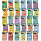 Dr. Stinky's Scratch N Sniff Stickers 30-Pack- Strawberry, Apple, Banana, Pizza, Garbage, Cherry, Birthday Cake, Chocolate, Cotton Candy, Campfire