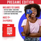Never Have I Ever Pregame Edition Card Game Set | Fun Game Night Party Games for Adults, College Students | for 3+ Players | Ages 17 +