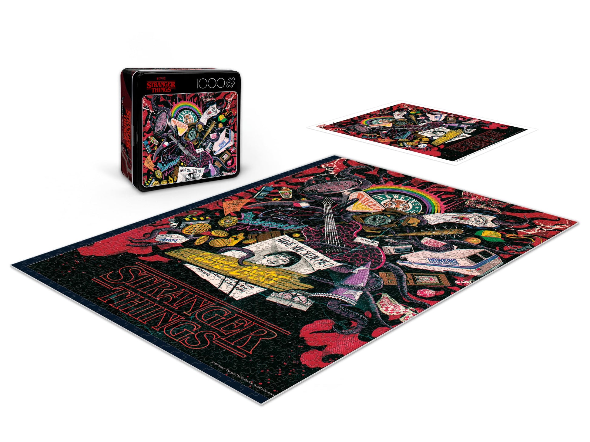 Buffalo Games - Stranger Things Castle Byers - 1000 Piece Puzzle for Adults