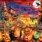 MasterPieces 500 Piece Glow in The Dark Halloween Jigsaw Puzzle - All Hallow's Eve - 15"x21"