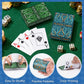 Playing Cards, Plastic Playing Cards Waterproof, Deck of Cards 2 Pack, Large Print Playing Card for Seniors Adults, Premium Poker Cards Set for Beach