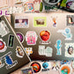 Conquest Journals Rick and Morty Sticker Bundle, 100 Unique Stickers, Officially Licensed, Waterproof, UV and Scratch Resistant