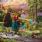 Ceaco - Thomas Kinkade Disney - Brave - 1000 Piece Jigsaw Puzzle for Adults