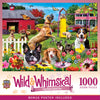 MasterPieces Jigsaw Puzzle - 1000 Pieces, Dog Gone Good Day, Funny Animals, Matte Finish, 19.25" x 26.75", Fun Activity for Adults & Family