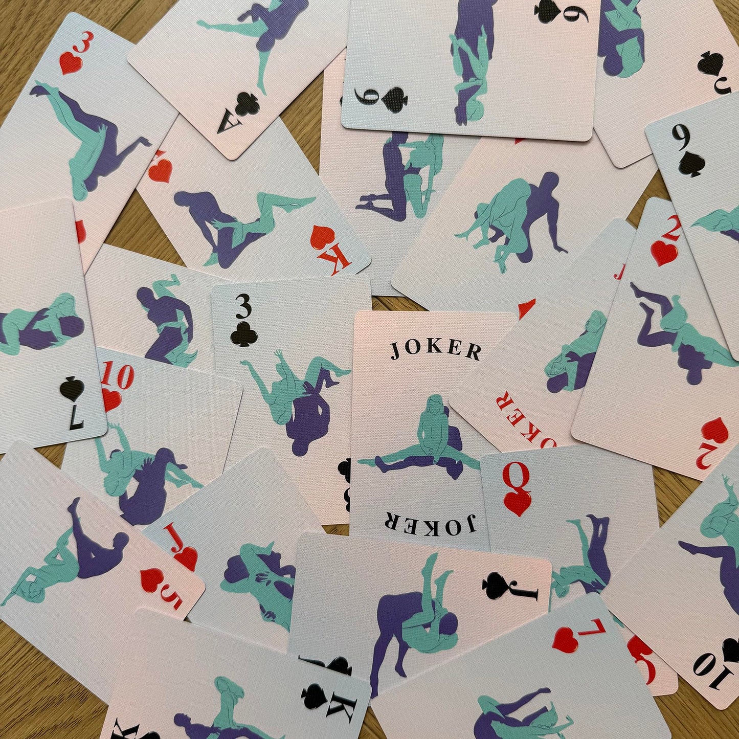 NETANICO Adults Poker Games - Couple Game for Date Night - Deeper Relationship Connection Card Games - Good Idea for Gift