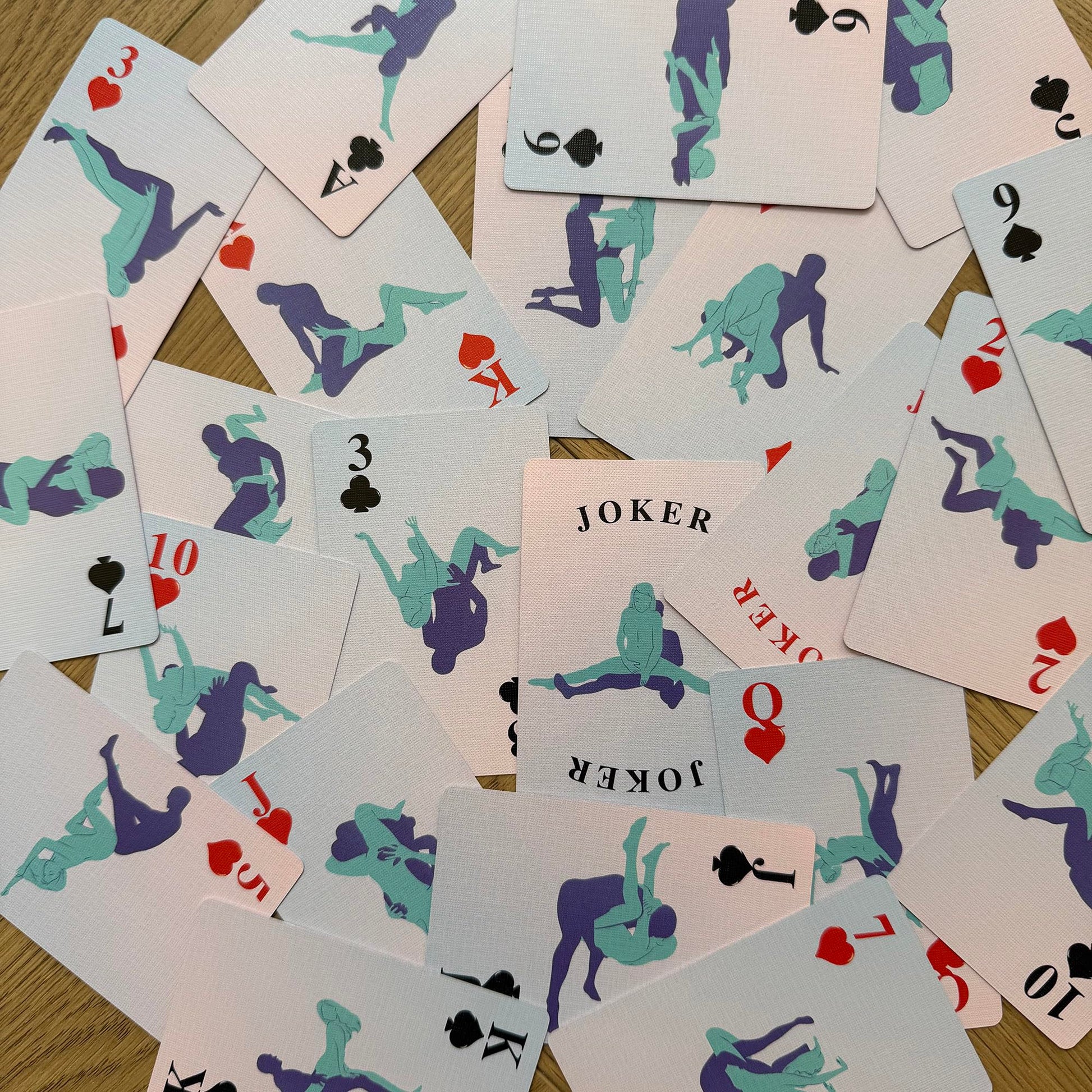 NETANICO Adults Poker Games - Couple Game for Date Night - Deeper Relationship Connection Card Games - Good Idea for Gift