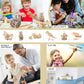 Puzzled Fortress 3D Puzzle Wood Craft Construction Kit