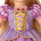 American Girl, Disney, Rapunzel, 18-inch Doll, Long Golden-Blonde Hair, Blue-Green Eyes, Includes Hair Clip, Ages 6+