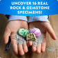 National Geographic Space Gemstone Dig Kit with 16 Real Specimens