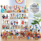 Disney100 Years of Spirited Adventures, Limited Edition 9-piece Figure Set, Kids Toys for Ages 3 Up by Just Play
