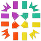 Geometiles 3D Building Set for Learning Math, Includes Many Online Activities,32-pc, Made in USA (Triangle/Rectangle)