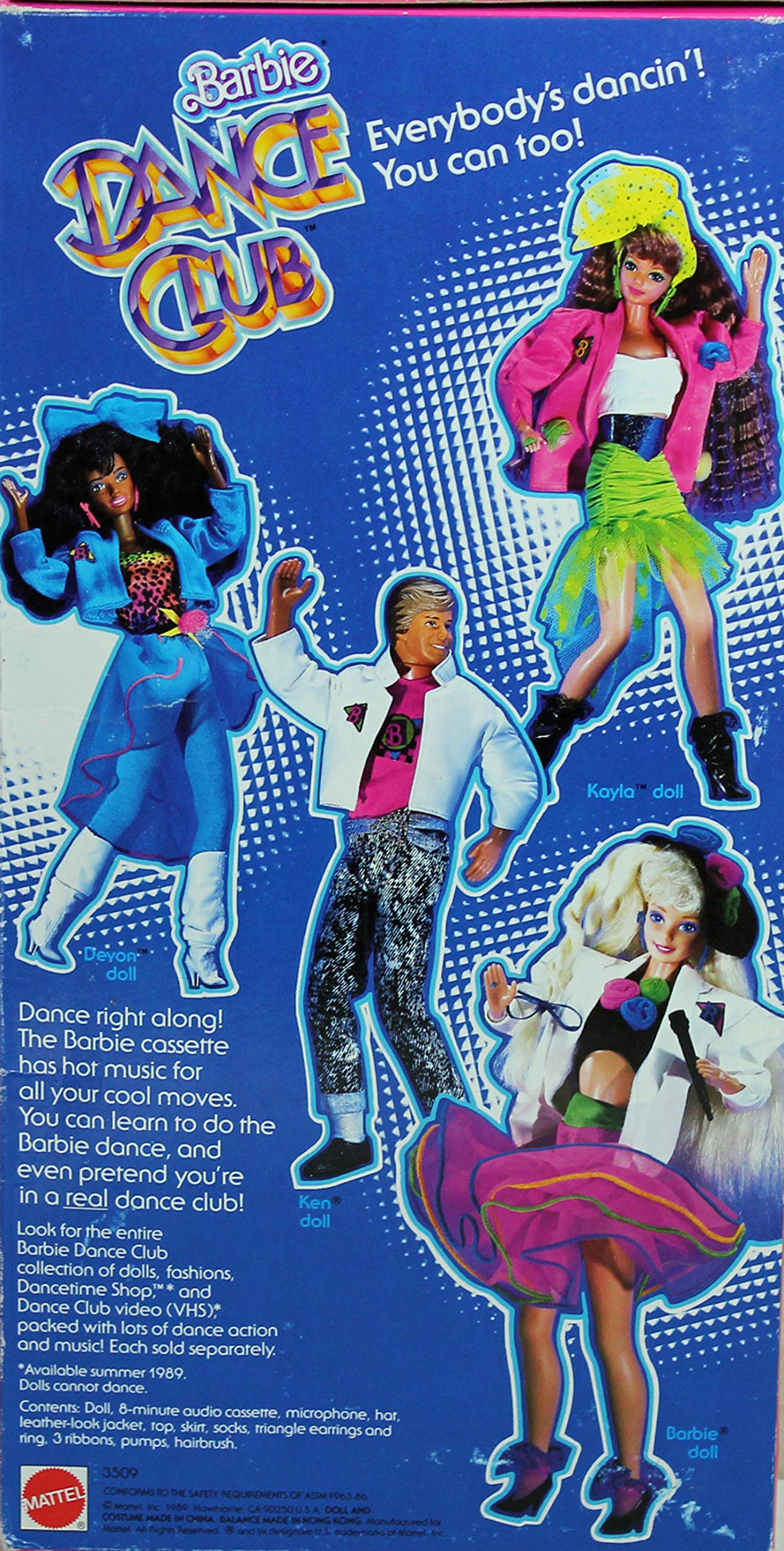 Dance Club Barbie - #3509 - Mattel