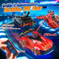 BuddyBight 3 in 1 Remote Control Car with Infrared Gun, 2.4GHz Drift RC Cars w/Duel Remote, Stunt Car Toys with Shooting Game, Rechargeable Battery