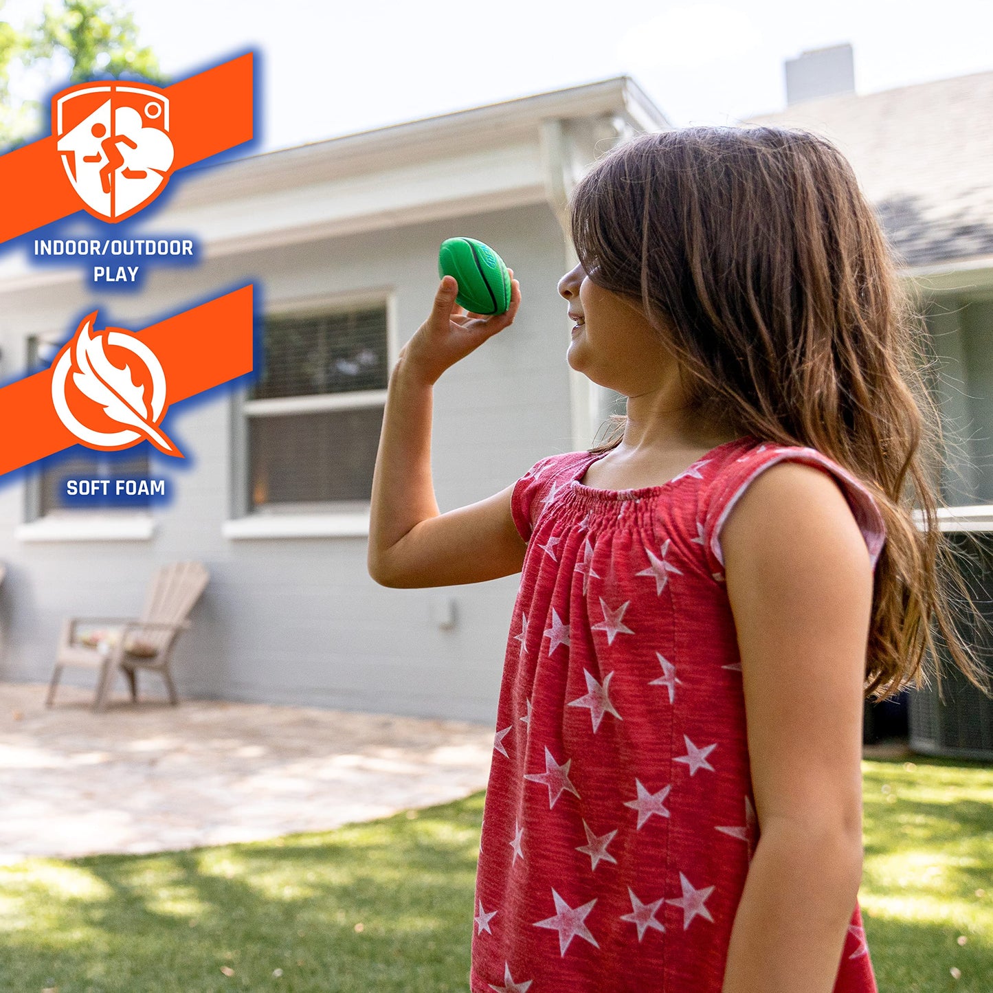 Franklin Sports NERF Micro Foam Sports Ball Set