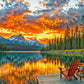 Cross & Glory | 1000 Piece Jigsaw Puzzles for Adults | Dockside Reflections