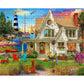 White Mountain 1000 Piece Jigsaw Puzzle Scenic Lighthouse Beach, Quiet Cove