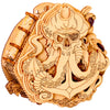 ESC WELT Blackbeard's Compass 3D Escape Room Puzzle Box - Brainteaser Money Box - Wooden Puzzle Game