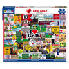 White Mountain 1000 Piece Jigsaw Puzzle Course Humor, I Love Golf