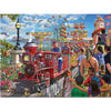 White Mountain 500 Piece Jigsaw Puzzle Theme Park Train, Seaside Railroad