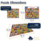 White Mountain 1000 Piece Jigsaw Puzzle Adults Fun Vintage, Did You Know
