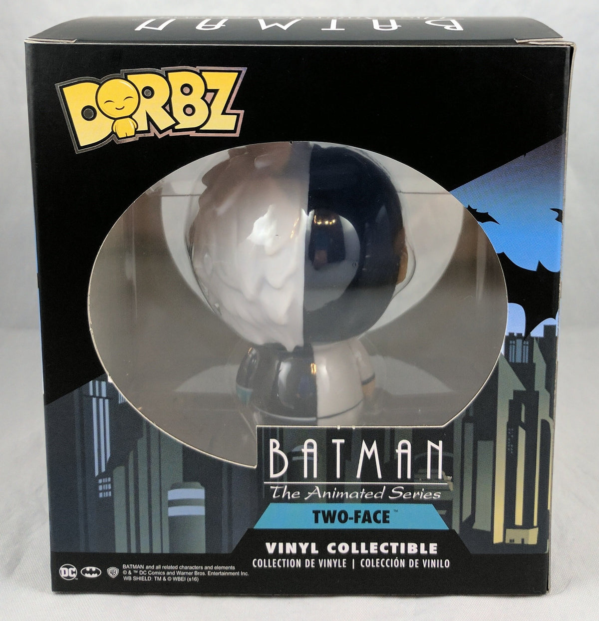 Dorbz Funko Batman The Animated Series Two-Face Exclusive Vinyl Figure