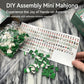 Easytoday 136 Mini Engraved Mahjong Tiles -Green or White, Perfect for Home, Travel & Game Night (mini)