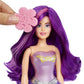 MGA Entertainment Dream Ella Color Change Surprise Fairies, Aria Purple Fashion Doll with 7+ Surprises Including Outfit , Castle Play Pretend Gift for