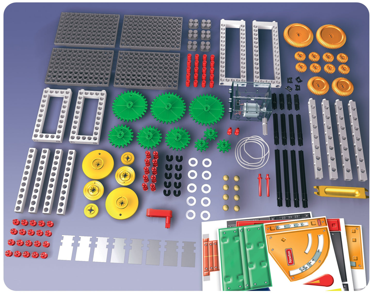 Thames & Kosmos Physics Workshop STEM Science Kit - 38 Builds, 37 Experiments, 305 Pieces, Ages 8+, Gravity, Simple Machines, Gears, Pendulum