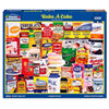 White Mountain 1000 Piece Jigsaw Puzzle Nostalgic Baking, Bake a Cake