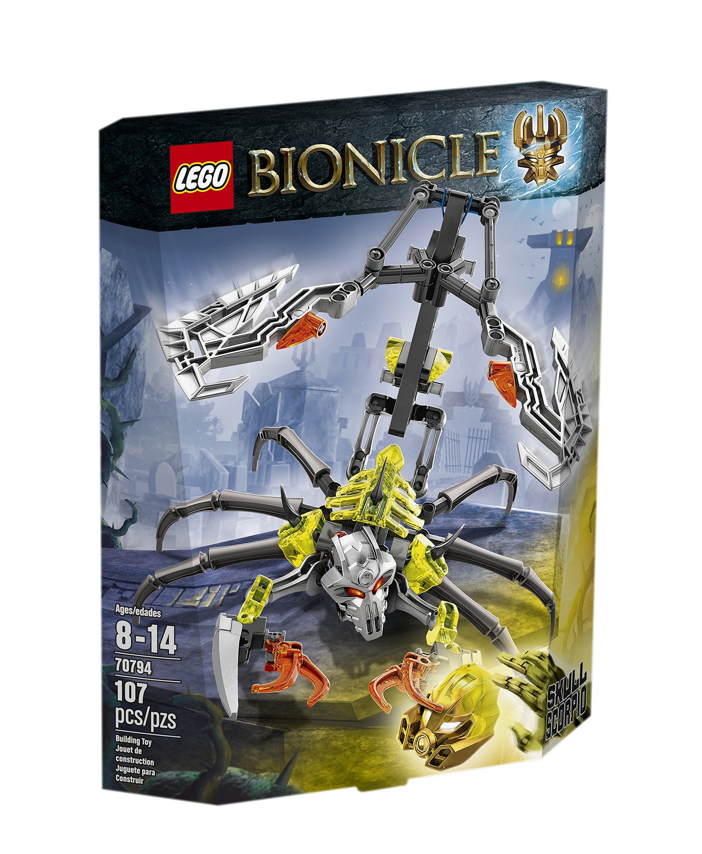 LEGO Bionicle 70794 Skull Scorpio Building Kit